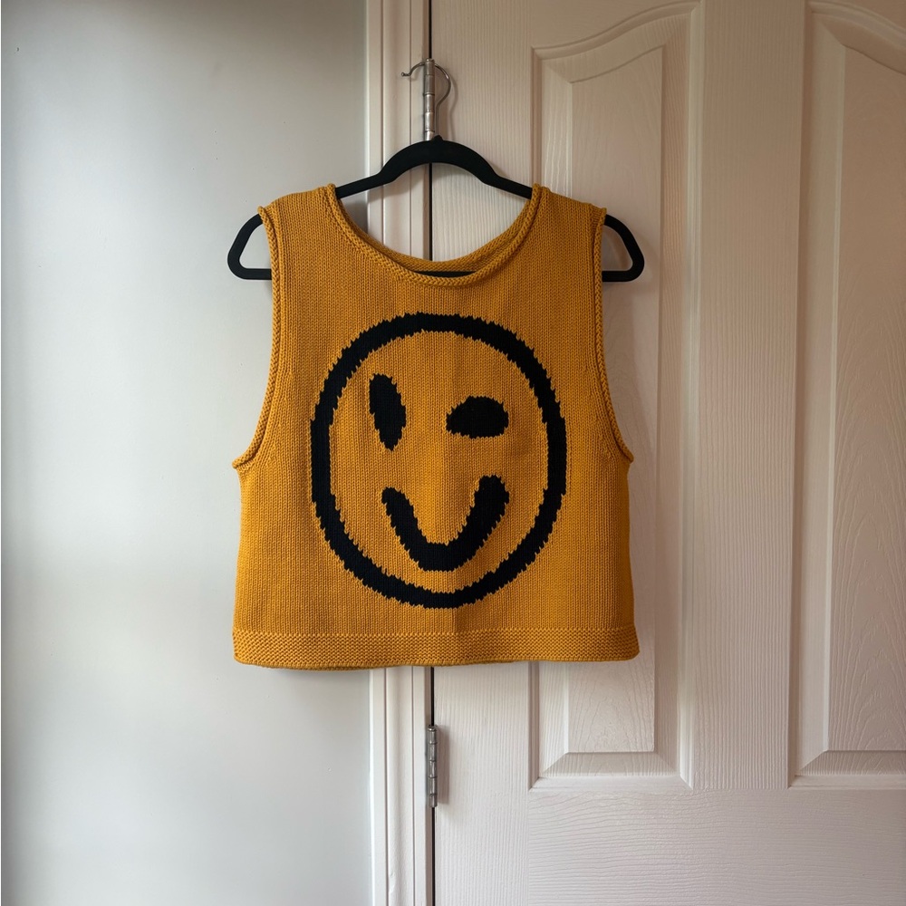 Slow love knit tank
